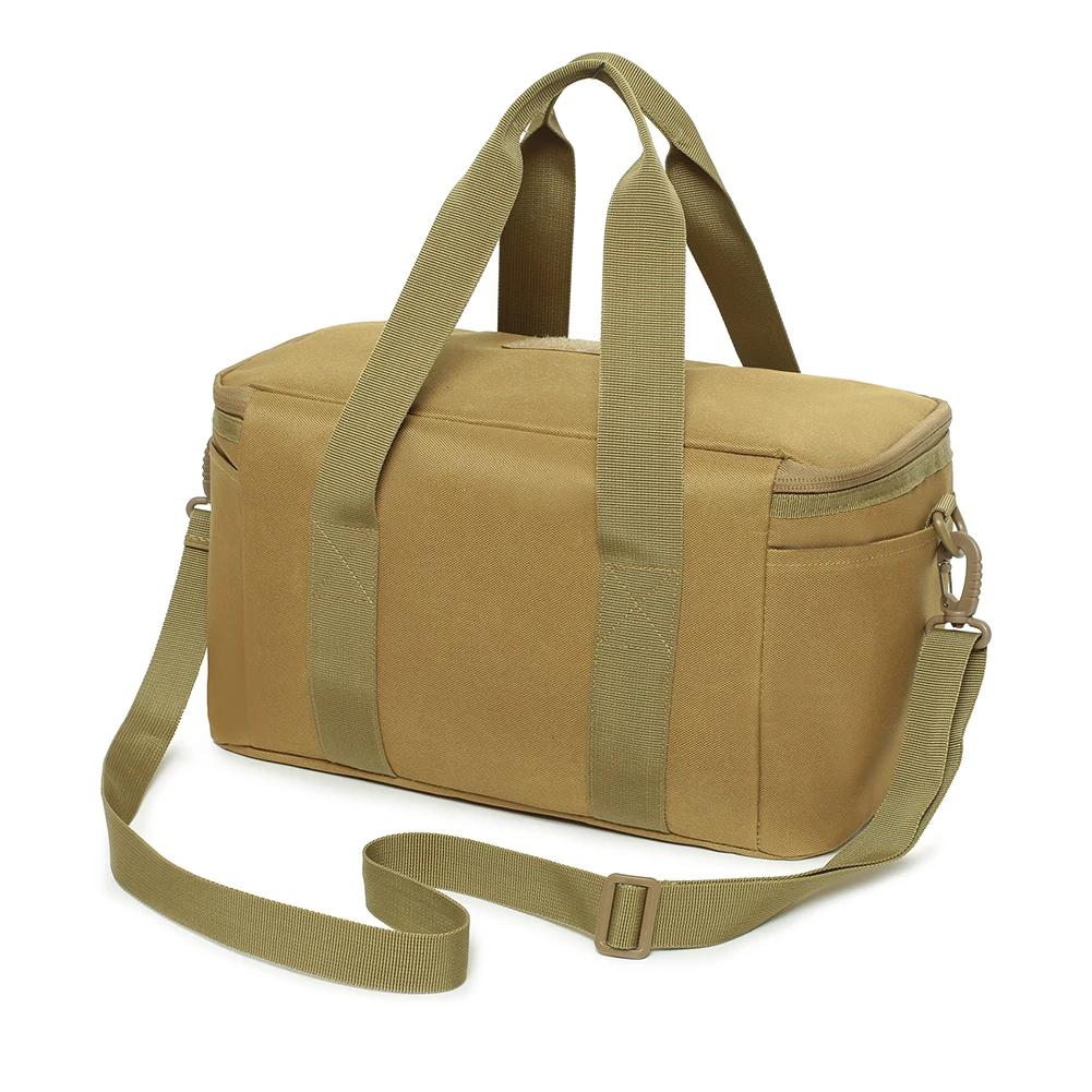 Tactical Lunch Box Leakproof Insulated for Outdoor Heavy Duty Lunch Bag Durable Thermal Cooler Bag for Men Women Camping Picnic