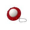 Decompression Toy Compact Size Flying Saucer Clicker Charm Key Chain with Tactile Feedback Stress Relief Quiet Fidget Toy