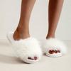 Cotton slippers winter long hair slippers indoor slippers 2025 new spring and autumn four seasons hair
