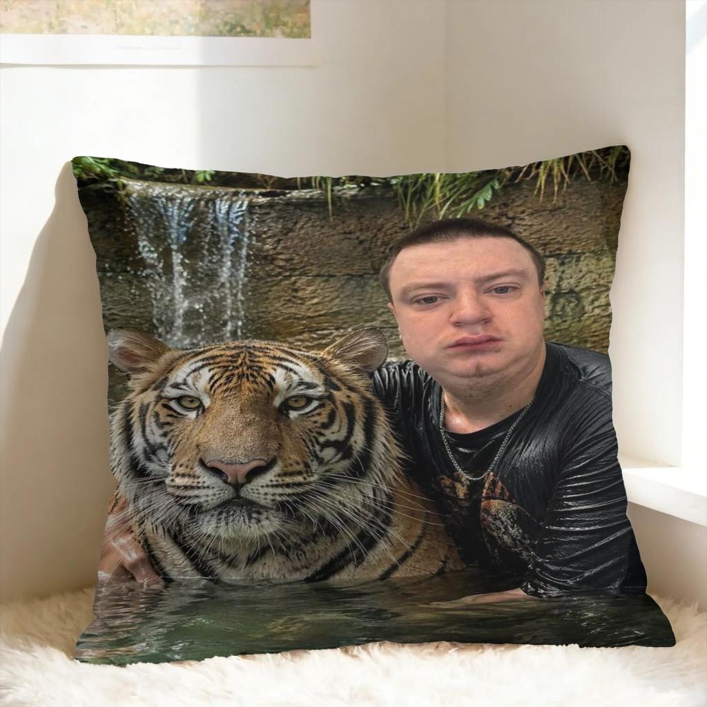 Mellstroy Pillow Case Soft Pillow Cover Retro Trendy Pillowcases For Couch Sofa Bedroom