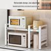 Zhaoran Extendable Double-Layer Kitchen Countertop Storage Rack