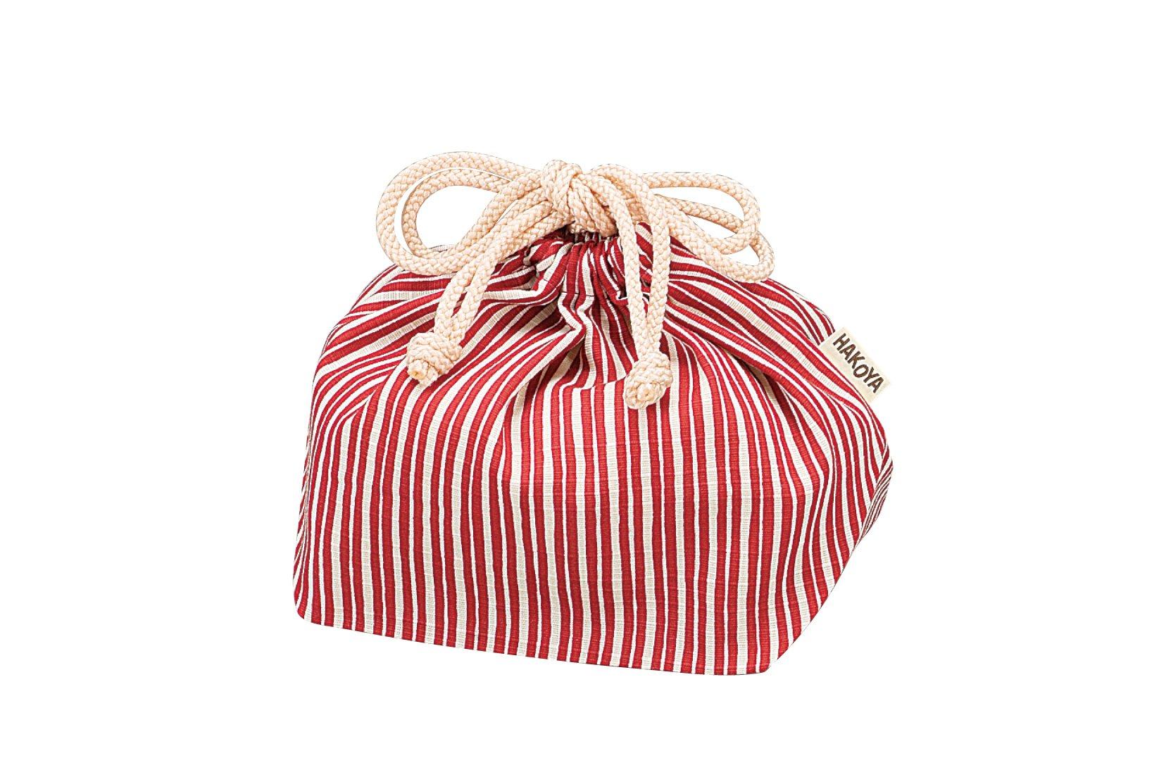 

Tatsumiya Drawstring Red W15 D11 H17 05829 Bag, Grass, Size Approx.