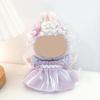 Baby Clothes Set with Hats Hair Accessories Soft Fabric Doll Wedding
