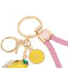 Porte-clés Motif Citron Mignon Incrustation de Strass Brillants Pendentif de Sac à la Mode Porte-clés Durable pour Filles Usage Quotidien Petit Cadeau