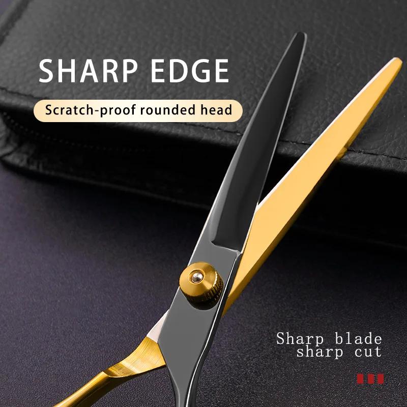 Hairdressing Scissors Set Hair Cutting Thinning Shears Set Professional Salon Stainless Steel Hair Scissors Barber Tools
