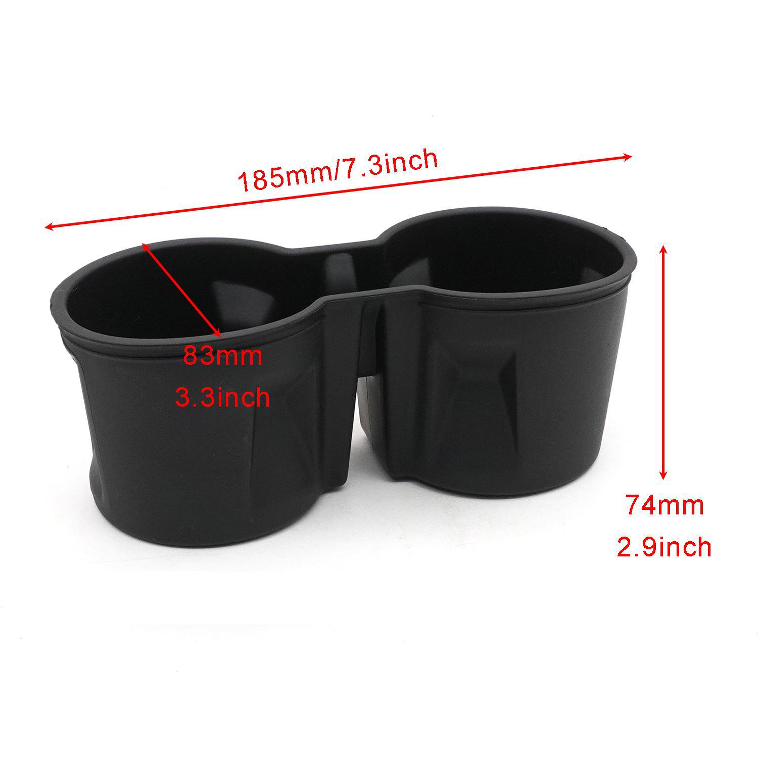 

Подстаканник в центральной консоли Tesla Model 3/Y, аксессуар для интерьера 185 x 83 x 74 mm чёрный