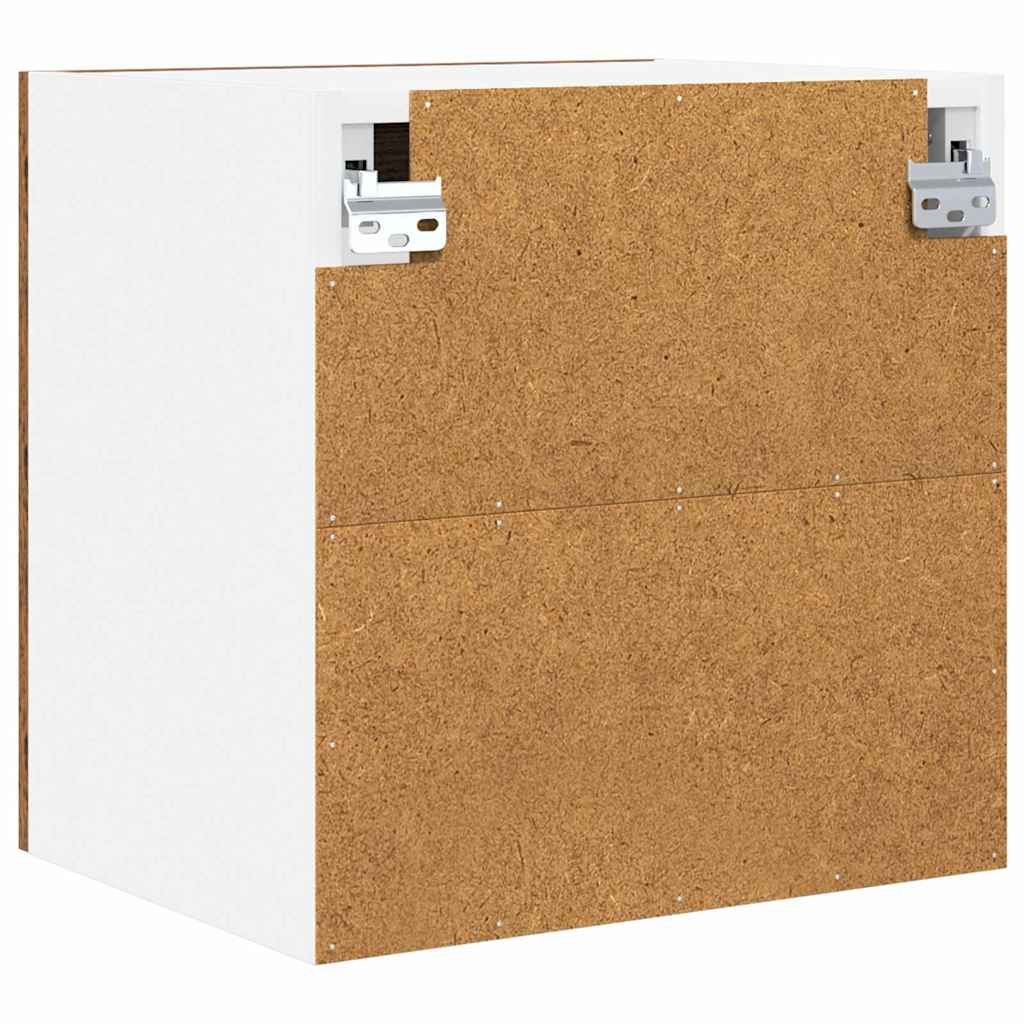 Wall Mounted Cabinet 2 pcs Reclaimed Wood Look 40 x 31 x 40 cm Engineered Wood