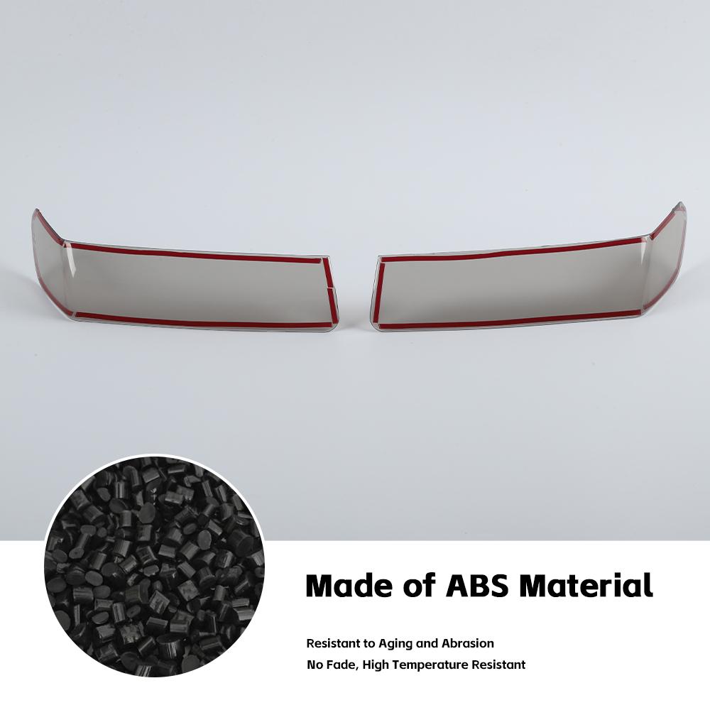 Decorare lămpi pentru sprâncene pentru roată Autocolant pentru capacul luminii ABS pentru Jeep Wrangler JL pentru JT Gladiator 2018 în sus Accesorii exterioare