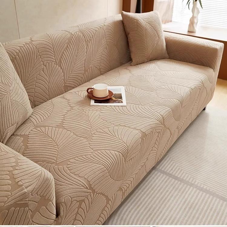 Anti Cat Scratch Elastic Protective Cover All Inclusive Universal Cover  All Purpose Lazy Three Person Sofa Cover New Straight Line Cover Fabric