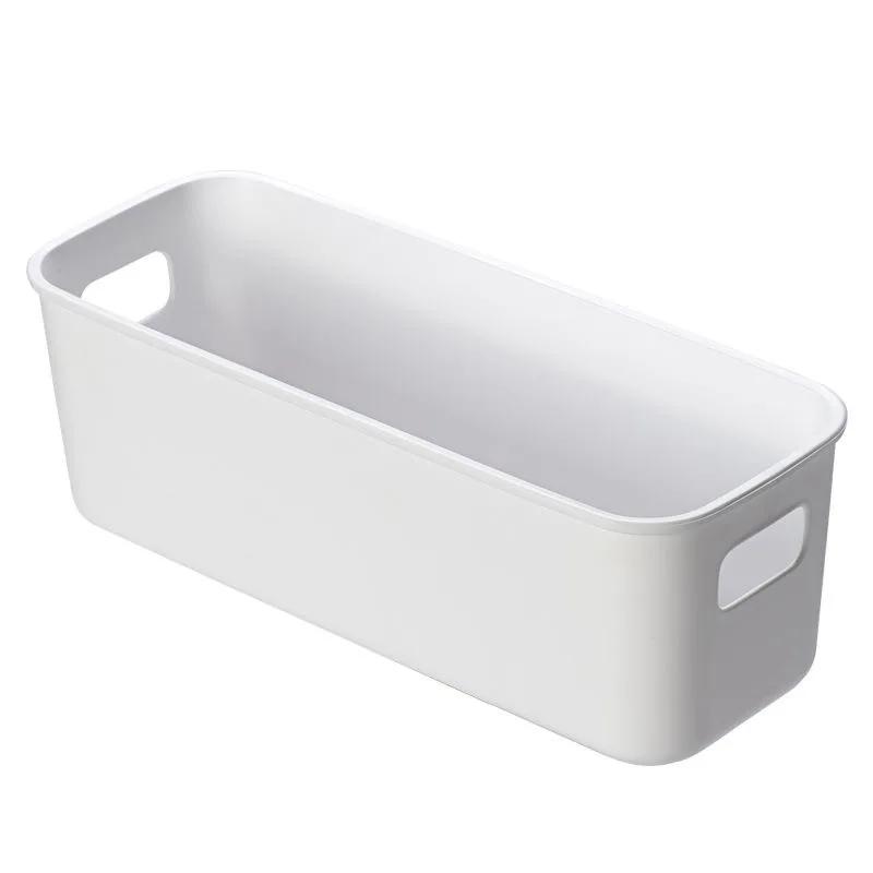 Student dormitory desktop phone case storage box, cosmetic cotton socks organizer basket, plastic snacks and miscellaneous items