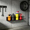 QX2E Simple Install Garage Wall Mounted Holder For Bottles Garden Tools Supplies