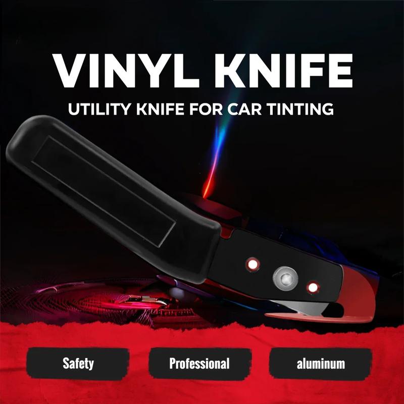 TOFAR Vinyl Wrapping Paper Back Slitter Knife Liner Cutter Blades Wallpaper Cutter for Car Wrap Window Tint Film Cutting Tool