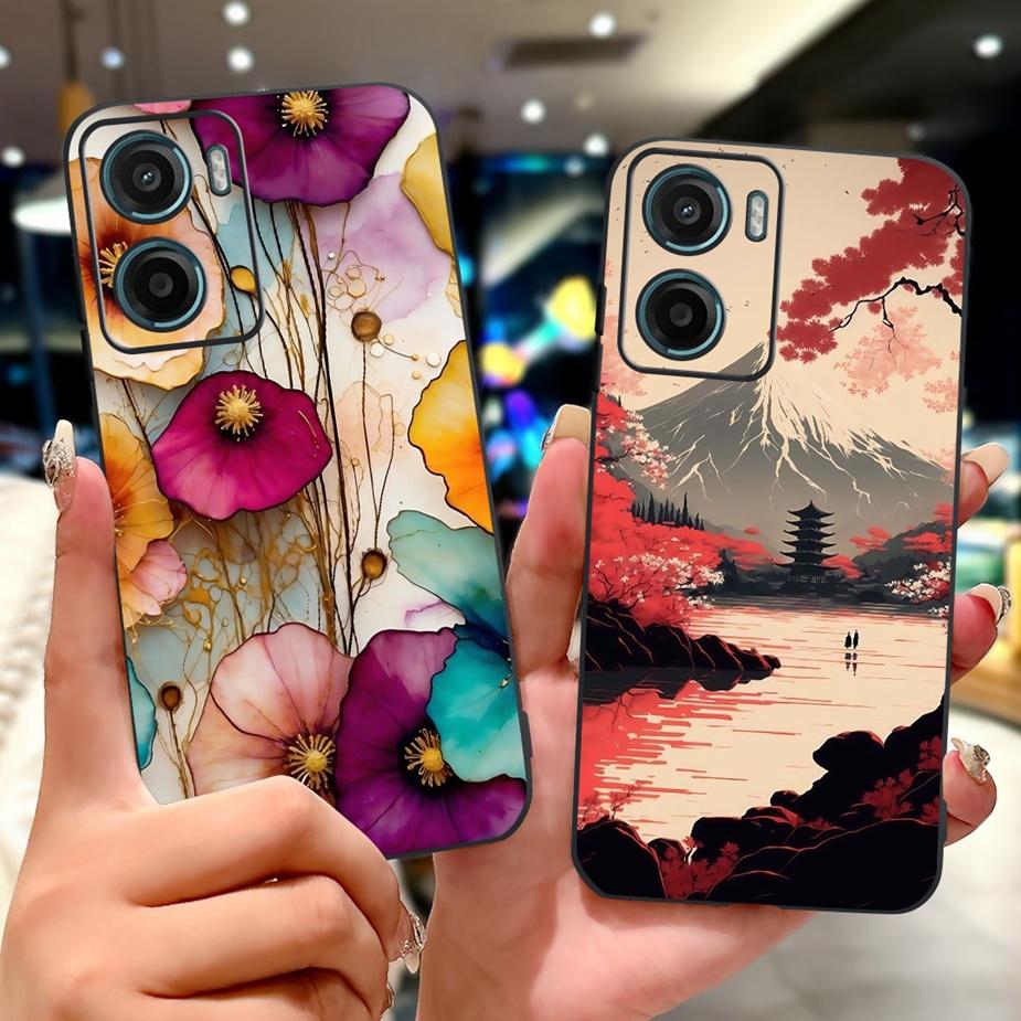 For Motorola Moto G05 4G Case MotoE15 Cool Dragon Fashion Painted Cover Soft TPU Phone Case For Motorola Moto E15 MotoG05 Fundas