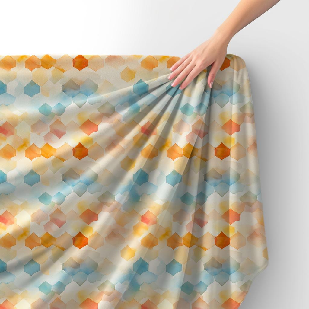 Royal Samt Stoff Polyester Zum Nähen - Motiv Marokko - Rdx2677