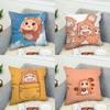 Umaru Doma Kissenbezug Für Auto Sofa Dekorative Wohnkultur Doppelseitiger Druck Plüsch Quadratische Wurfkissen Kissenbezug