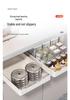 Kitchen Sink Pull-Out Basket Organizer Drawer