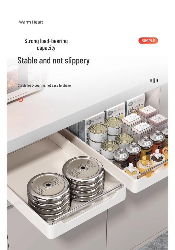 Kitchen Sink Pull-Out Basket Organizer Drawer