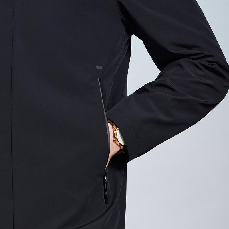 Men's Detachable Hooded Windbreaker Jacket