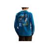 New FILA Sweatshirt Men's Mystic Blue F11M248202FDB
