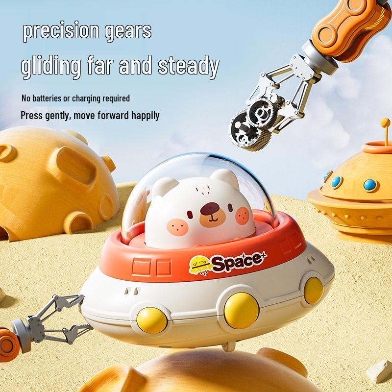 Cross-Border Inertia Pull-Back Toy Car for Toddlers, Educational Toy for Ages 0-3