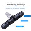 Replaceable Aluminum Alloy V Brake Pads Drawer Structure Mountain Bicycle Brake Shoes For Linear Pull Brakes Low Noise