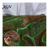 Durable Organza for Fashion Accessories 1 Yard Two Tone Sheer Fabric, 60 Inch Wide Iridescent Silky Decorative Fabric Christmas Tree Ornaments Glitter