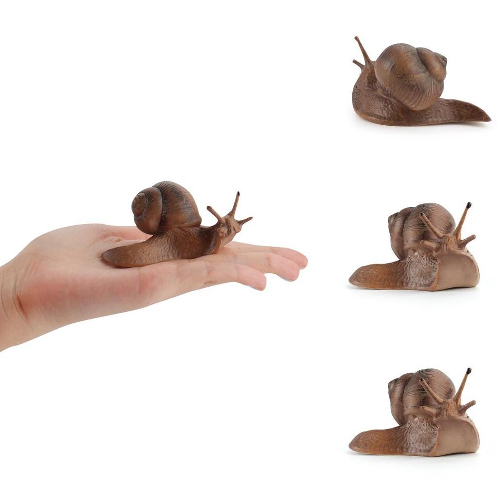 PVC-Schnecke Gartendekoration Realistisches Statisches Tiermodell Für Rasen Landschaftsgestaltung