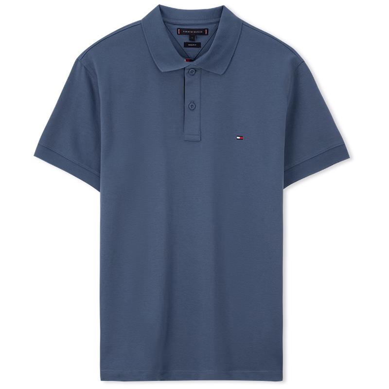 Tommy Hilfiger Men s Color-block Mercerized Cotton Polo Shirt S