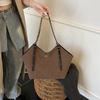 New diamond chain tote bag large capacity fashion shoulder bag loose underarm bag
