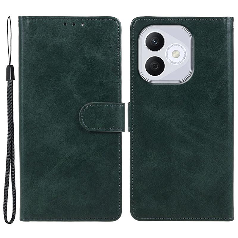 For Honor 400 Lite Case PU Leather Wallet Protective Phone Cover Calf Texture
