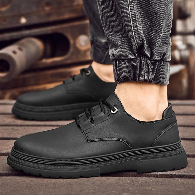 Fashion High quality trendy and fashionable men Shoes Lace Up Men's New Leisure  sneakers Plus size 37-47 Party office shoes