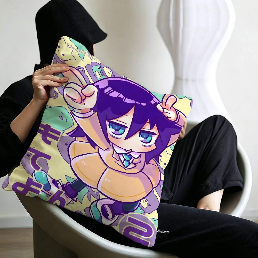 Cute KKuroki TomokoS Pillowcase toon Gift Cushion Cover Bedroom Home Sofa Chair Seat Decor pillow case
