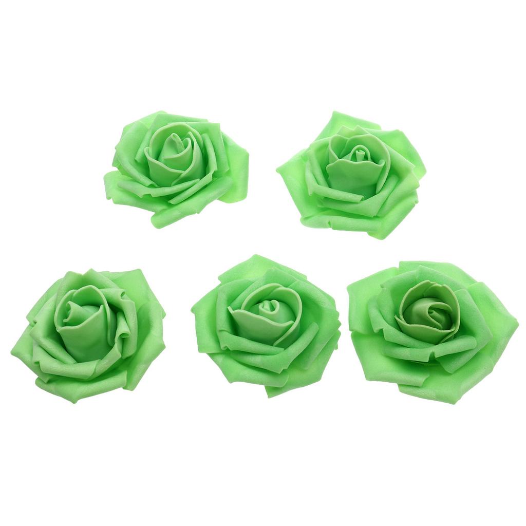50Pcs Artificial Roses Pe Wedding Decoration Fake Flower Heads Bridal Shower Favor Party Decor Bulk Rose Flowers for Event