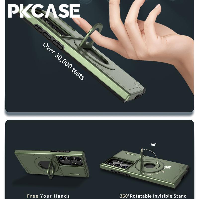 PKCASE Shockproof Case For Samsung S23 S22 S21 Plus S20 Ultra Cover For Samsung A54 A55 A35 A34 A25 A24 A15 A14 A13 A05S A05 5G