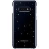 Husa oficială originală Samsung Galaxy S10e cu LED, Afișaj Luminos - Negru