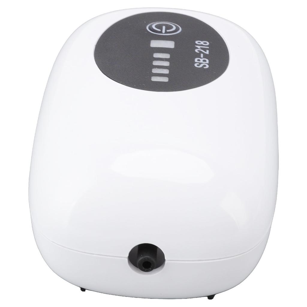 Aquarium Oxygen Pump Silent USB Rechargeable Small Portable Fish Tank Bubble Pump for Fish Tank