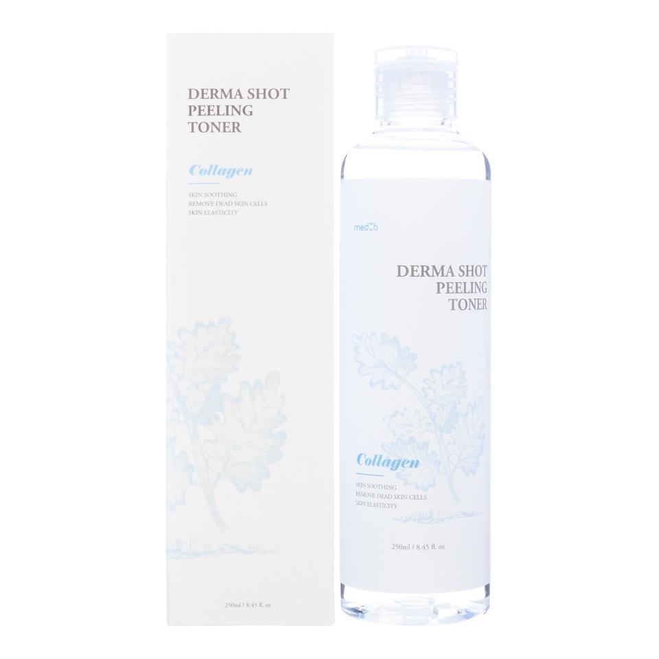 

Отшелушивающий тонер для лица Корея с коллагеном MEDB Derma Shot Toner Collagen 250мл