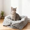Bed for Cats Pet Products Cushions Kitten Winter Accessories Dog All Houses Supplies Things Accessory Habitats Basket House Beds