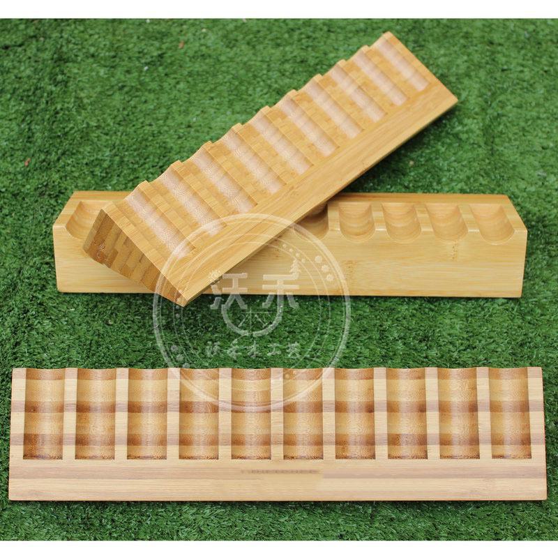 Деревянная коробка для хранения эфирных масел doTERRA - многосекционный домашний сувенирный стенд Triangular bamboo display stand 2190₽