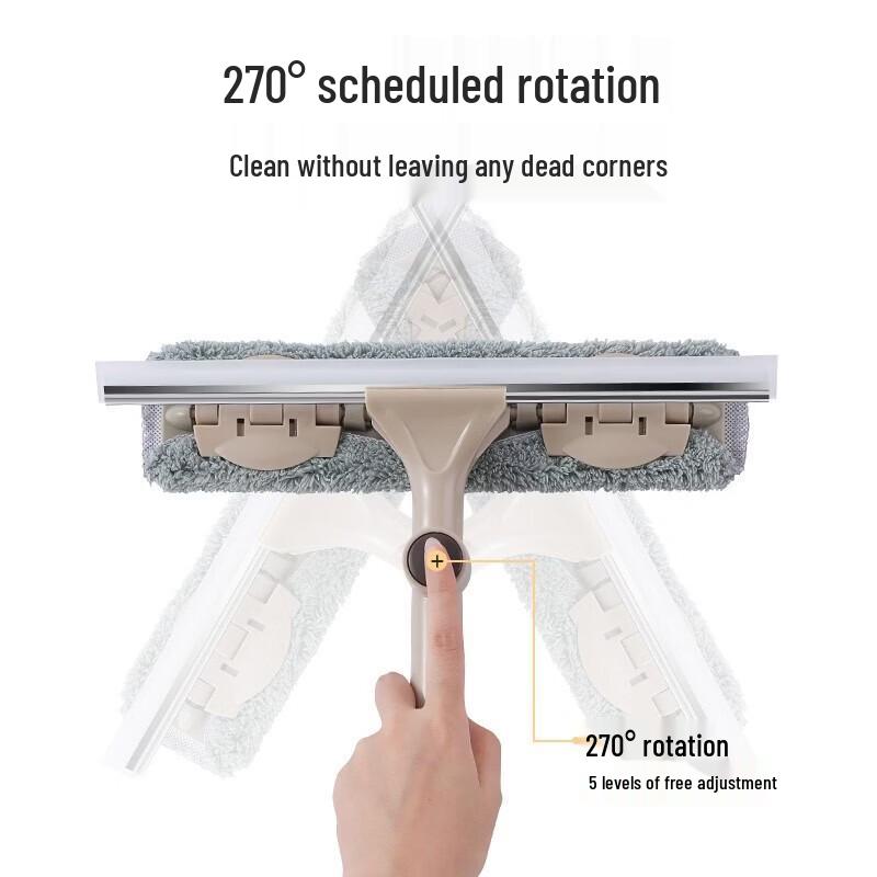 Meiliya Flexible Rotating Window Glass Cleaner