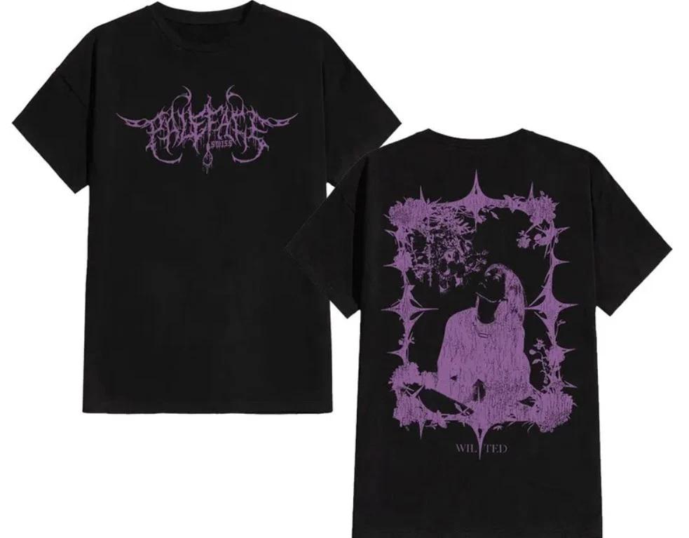 Paleface Swiss The wilted Viole100% Cotton T-shirt Mens Tees Top •Paleface Swiss Band Tee 4XL