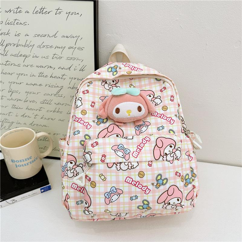 Children s Cartoon Cute Bag for Kindergarten Schoolbag Back Supporter for Kindergarten Double-Shoulder Backpack One Size