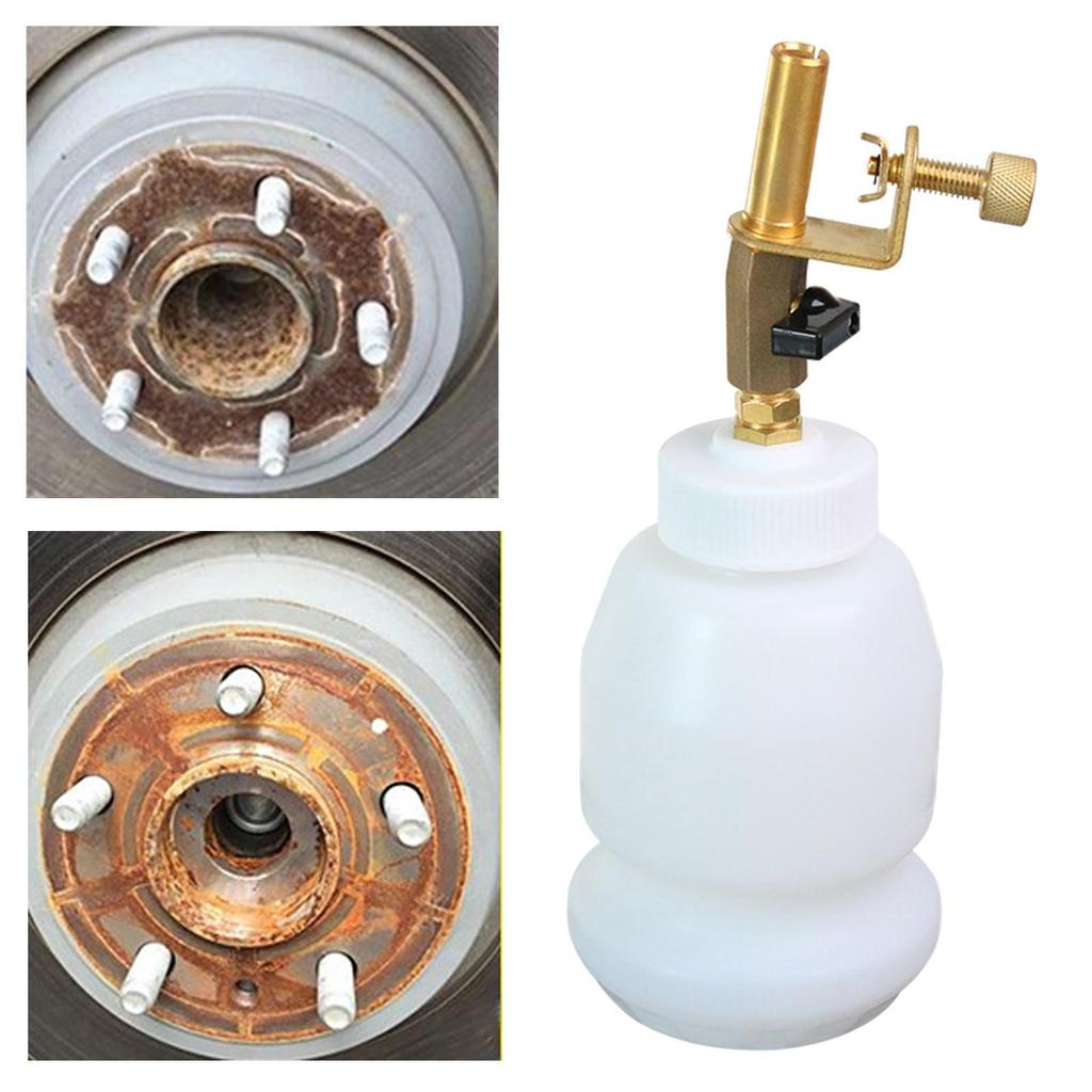 Vehicle Brake Fluid Bleeder 1L Wear Resistant Fittings Multiuse Brake Liquid Supplement Kit Brake Oil Pump Filling Equipment