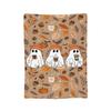 Halloween Spiders Web Bats Pumpkins Spooky  Blanket Super Soft Coral Fleece Plush Cozy Gift  Throw Blankets Bedding Throws