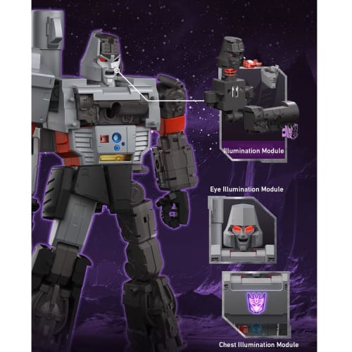 HiPlay Transformers Legends Edition - G1 Megatron, Approximately 170mm Tall, Pre-Colored Plastic Model Kit