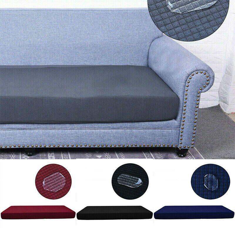 Waterproof Sofa Seat Cushion Cover Stretchy And Soft Material Choose From 13 Colors