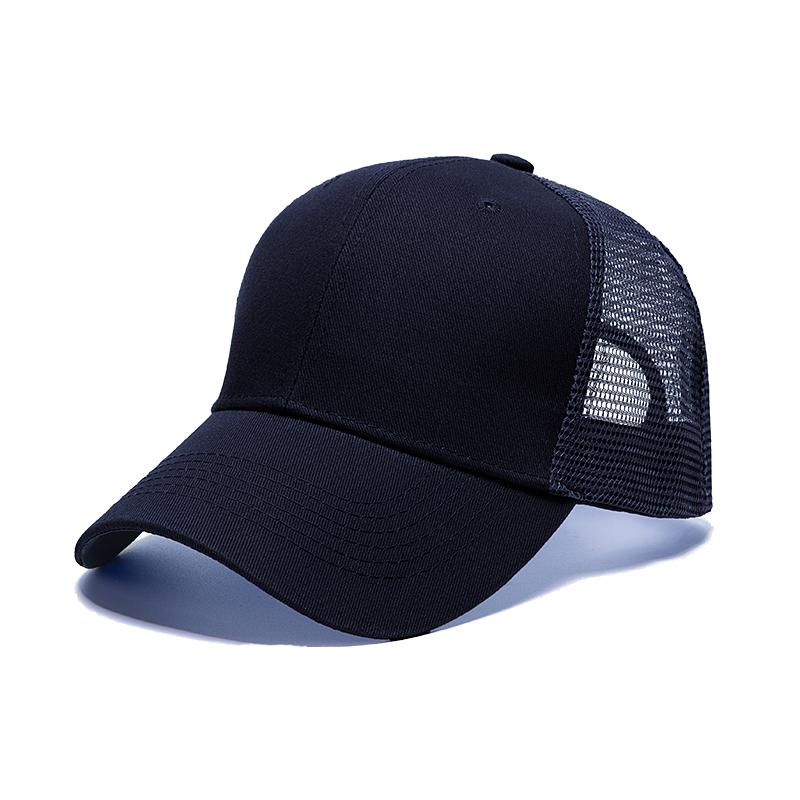 High Quality 6 Panel Mesh Trucker Hat Comfortable Classic Snapback Curved Brim Performance Outdoor Cycling Winter Beach Hip Hop