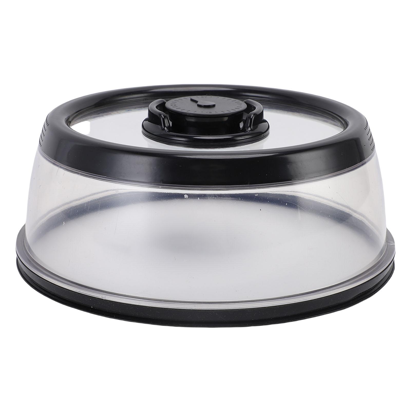 Vacuum Seal Plate Cover Reusable Plastic Press Type Vacuum Airtight Food Lid for Food Preservation L