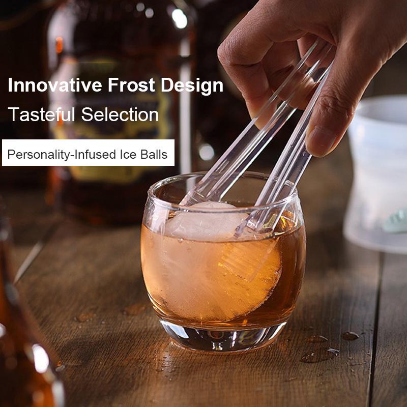 Silicone Sphere Ice Mold, Ice Hockey Mold, Whiskey Cocktails Drinks Partner Ice Cream Tool Diy Ball Mold