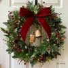Creative Christmas Wreath - 50-80CM Indoor/Outdoor Pendant for Doors, Windows, Hotels, and Shopping Malls